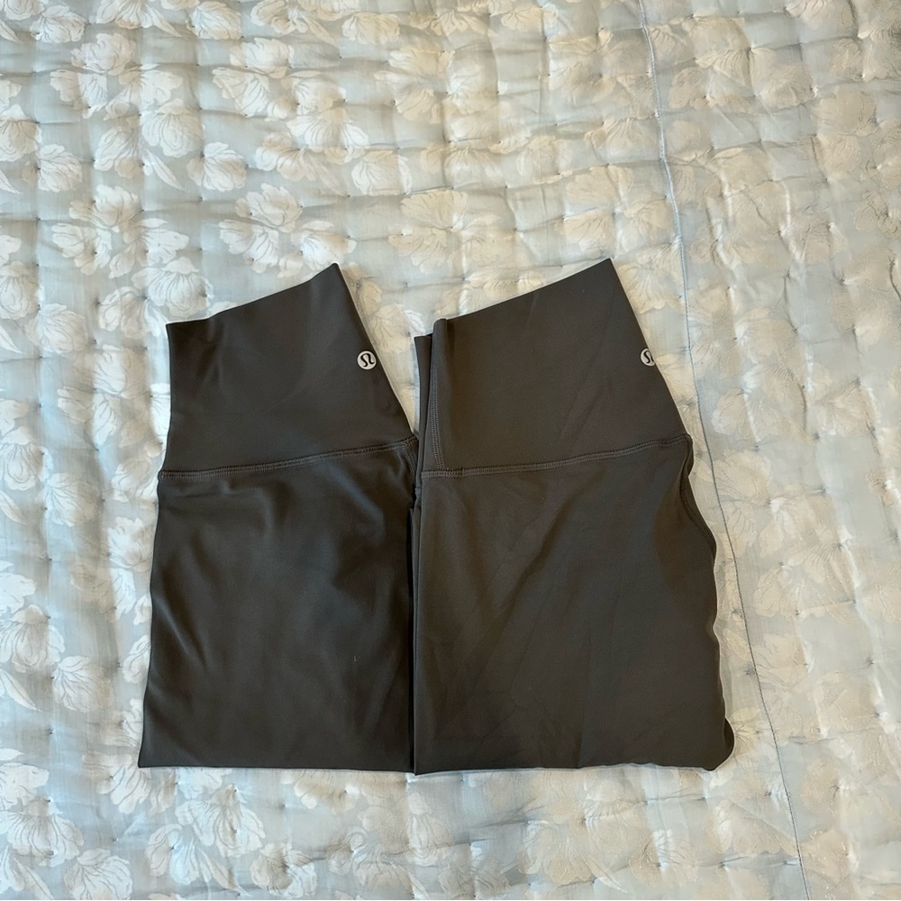 Lululemon Align High-Rise Pant 25" Black Granite size 4 6 new 2024 - Picture 14 of 14